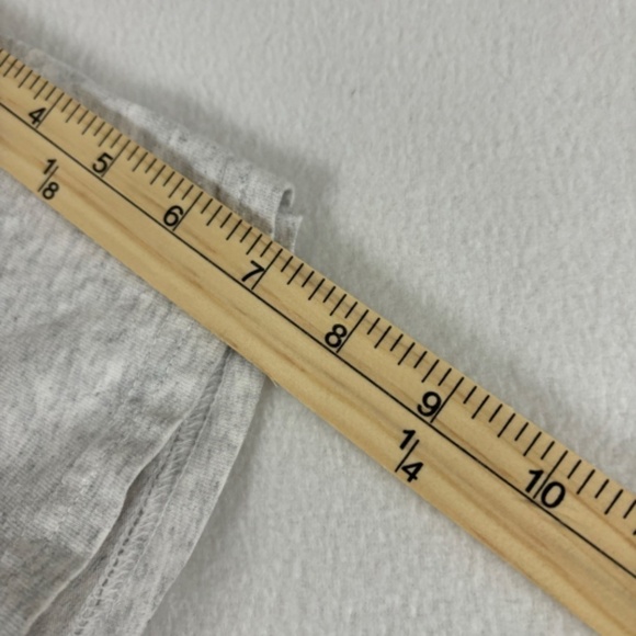 Gildan White graphic tee Scream of Silence Size L Marbled White Shirt - Picture 12 of 12